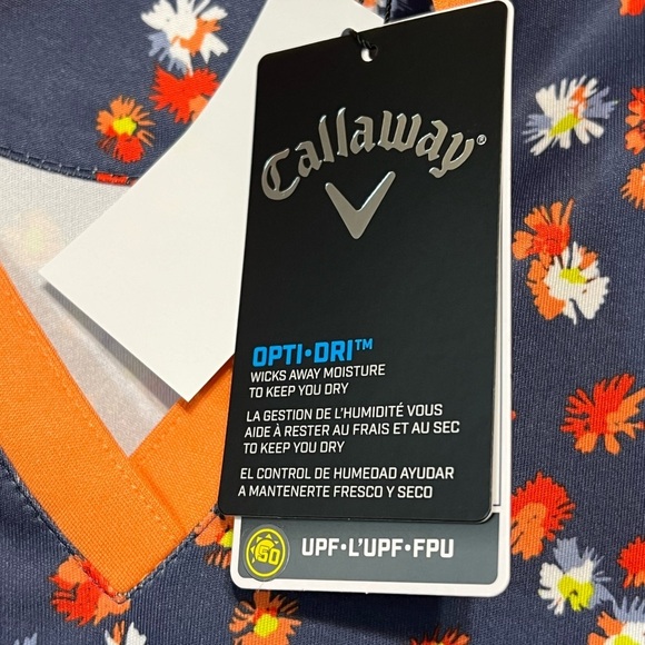 Callaway Floral Printed Golf Dress UPF Opi-Dri Sporty Versatile Performancewear - Picture 3 of 7